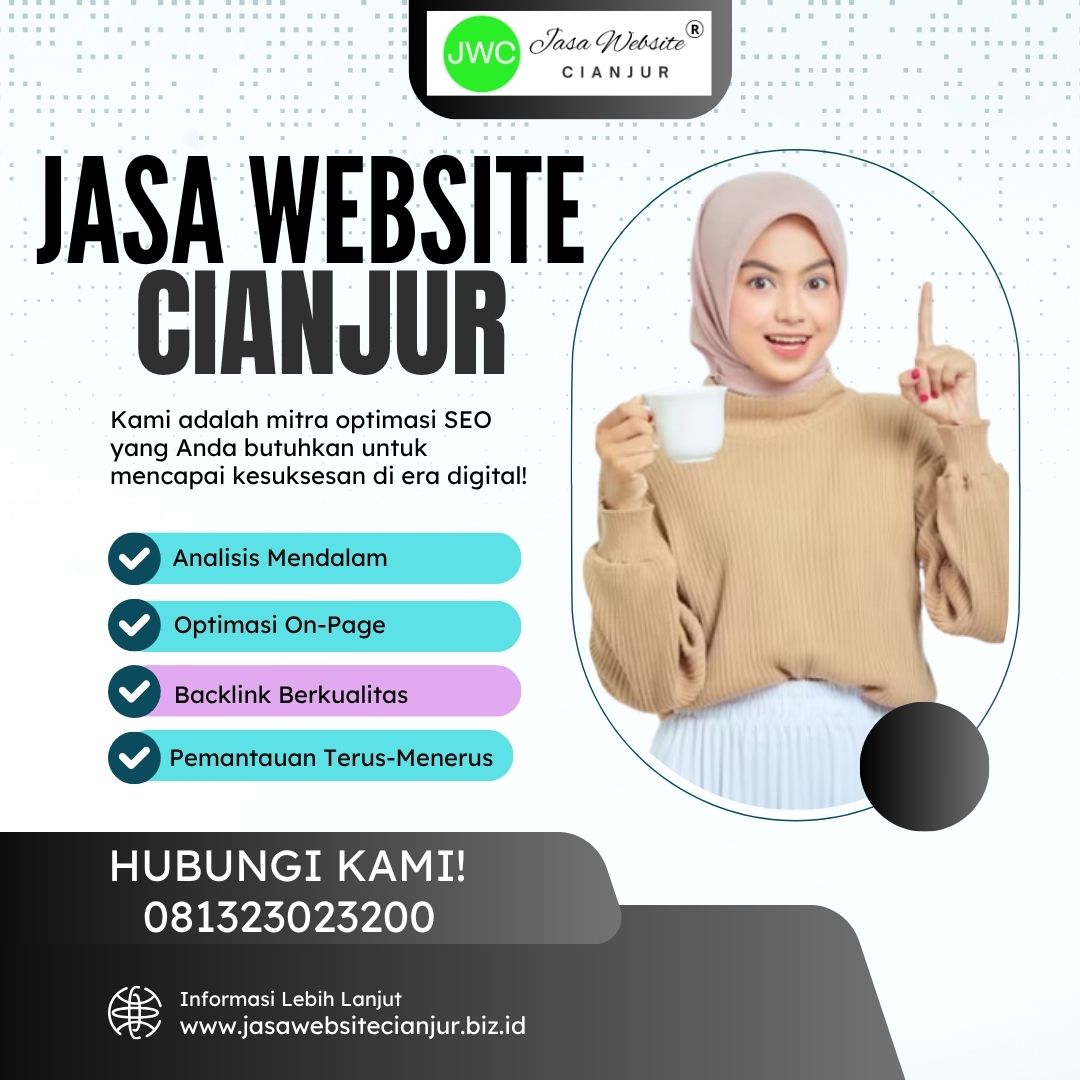 Jasa Pembuatan Website Kota Cianjur Profesional